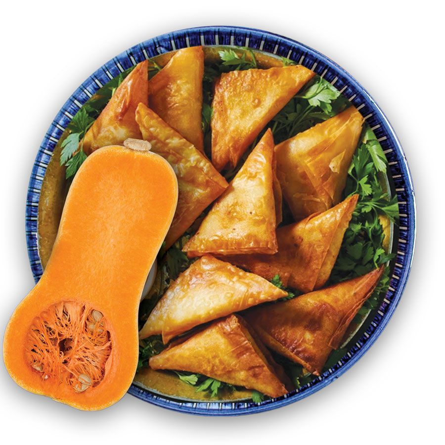 סמסה עם דלעת