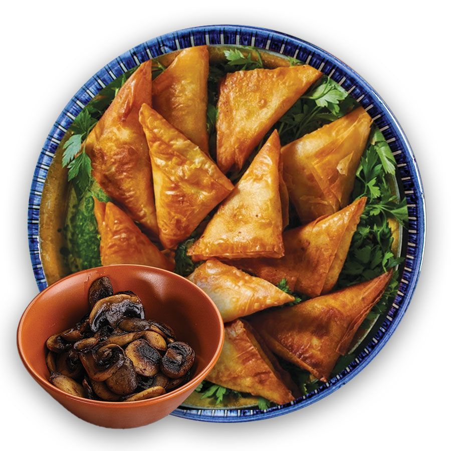 סמסה עם פטריות