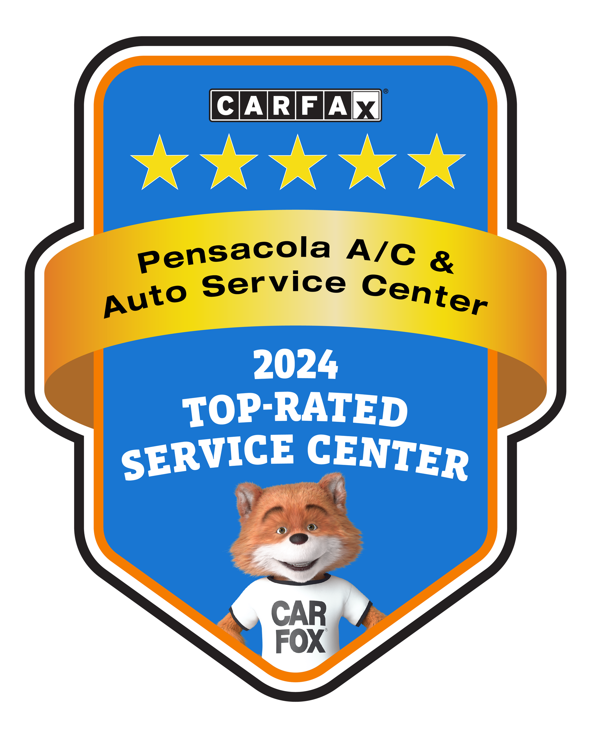 Carfax Top-rated Service Center 2024 | Pensacola AC & Auto Service Center