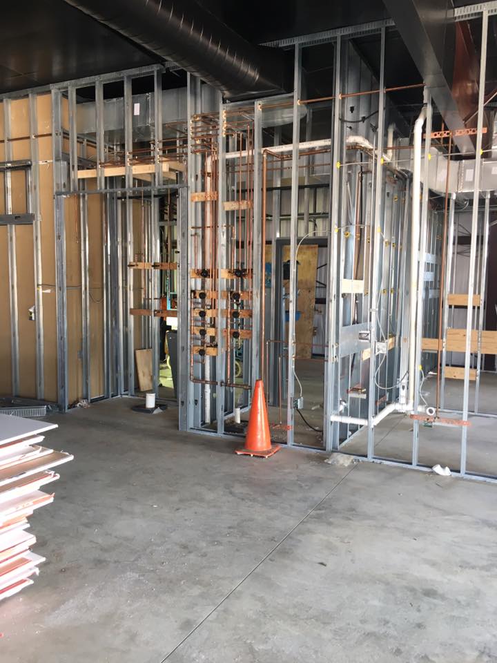 Home Interior With Electrical Wires — Jonesboro, AR — Mid-South Plumbing & Electric