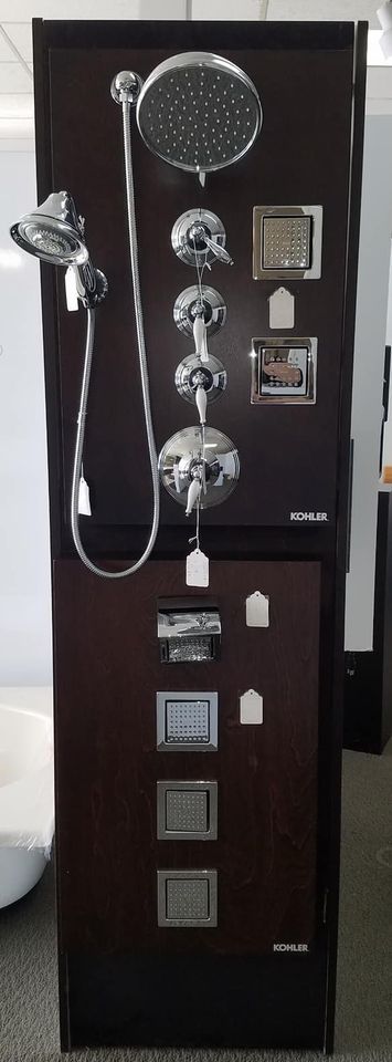 Shower Parts Display — Jonesboro, AR — Mid-South Plumbing & Electric