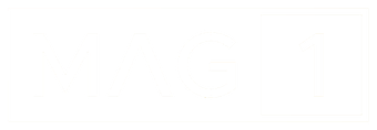 Mag1 Logo in Footer - linked to Home page
