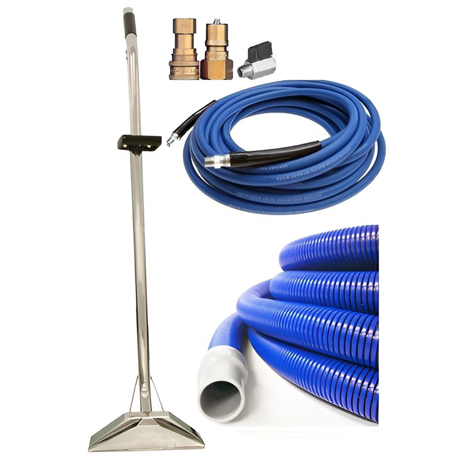 A Vacuum Cleaner With a Blue Hose Attached to It — Alice Springs Carpet Cleaning In Alice Springs, NT