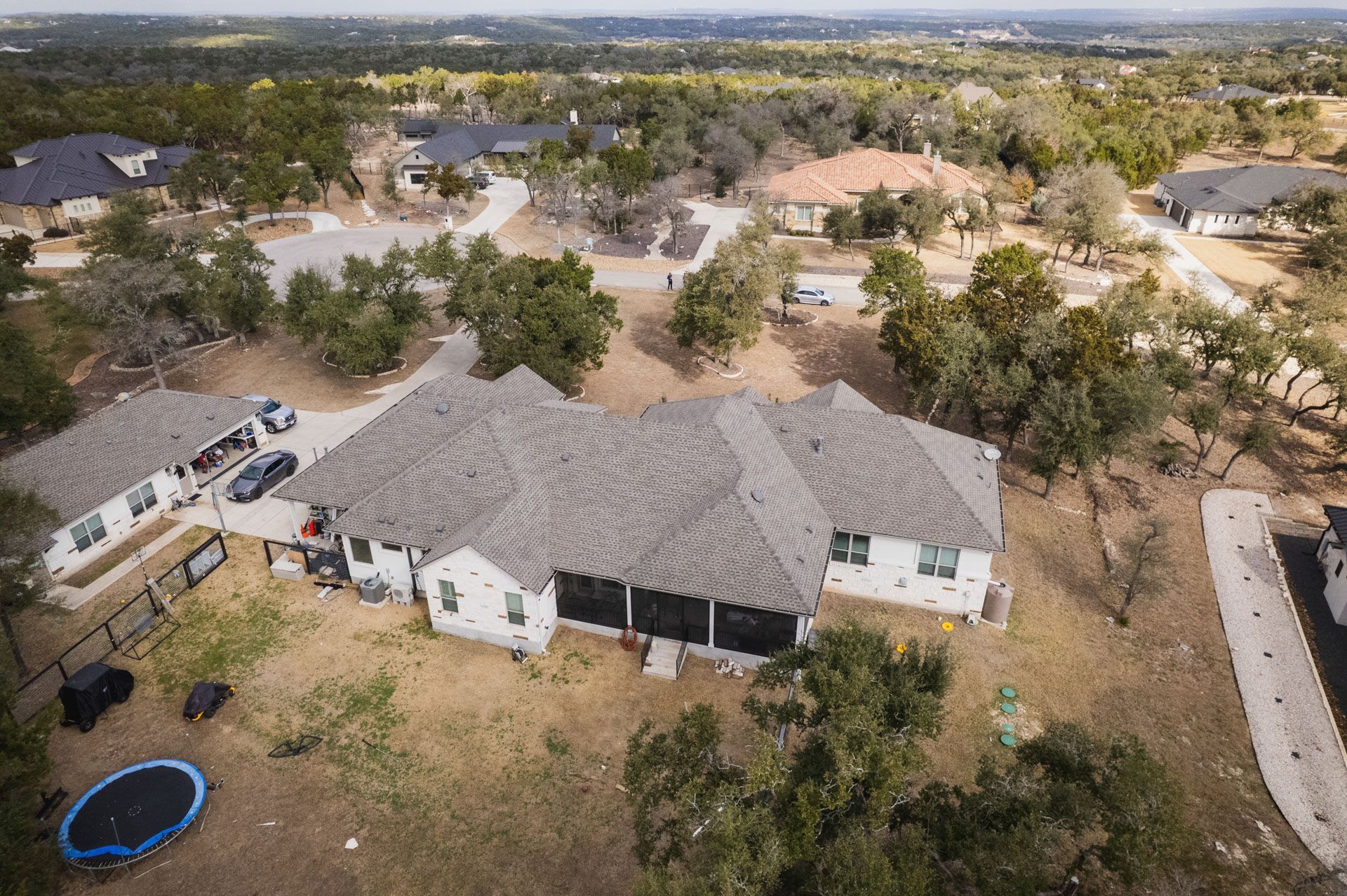worker working on roof - hermes renovations