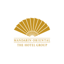 The logo for the mandarin oriental hotel group is a fan.