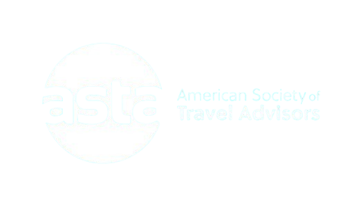 The american society of travel advisors logo is on a white background.