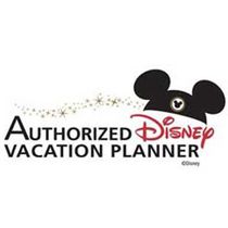 The logo for the authorized disney vacation planner.