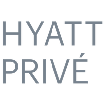 A logo for a hotel called hyatt prive