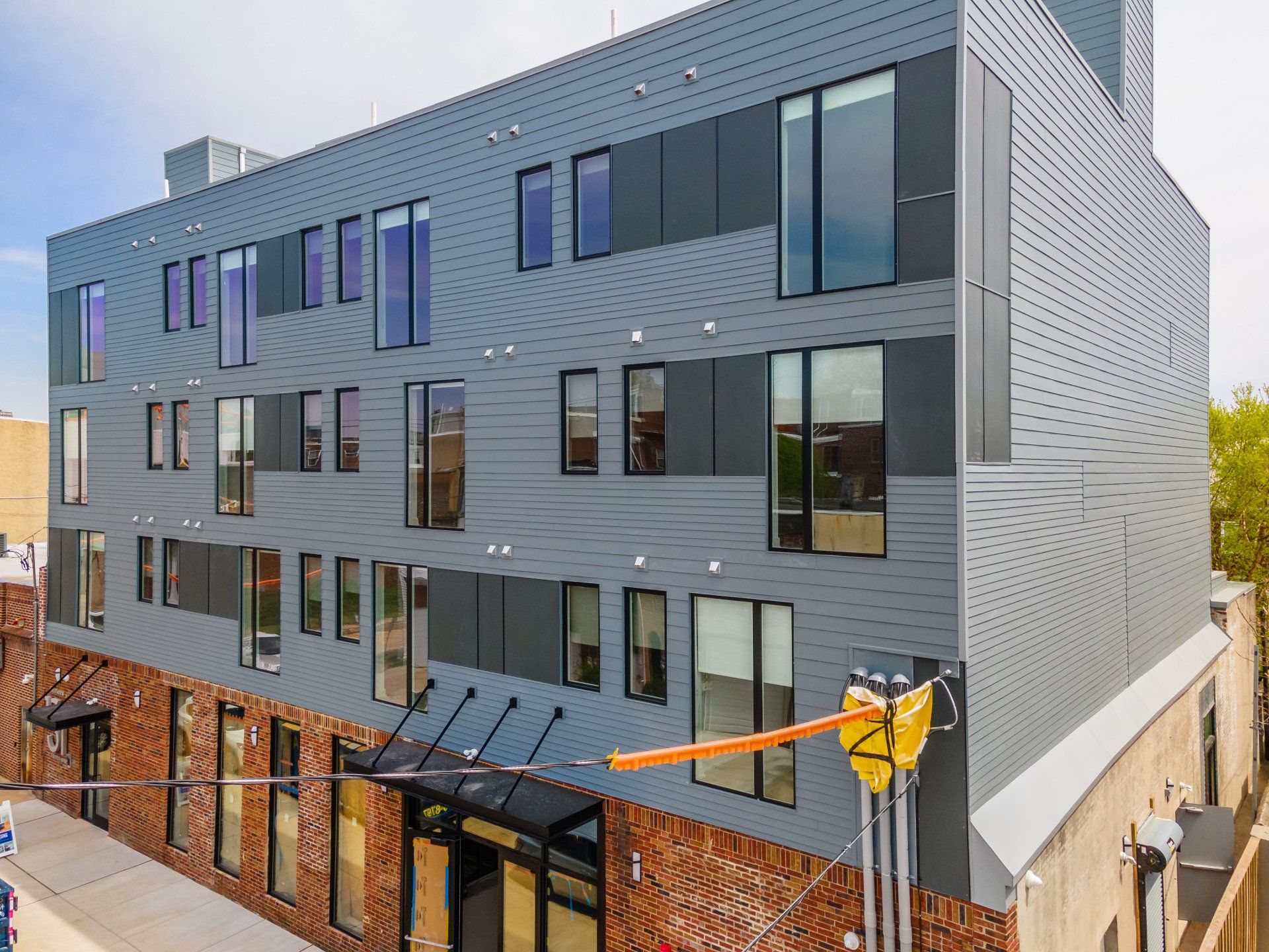 Exterior view of 1331 Juniper Apartments in Passyunk Square, Philadelphia