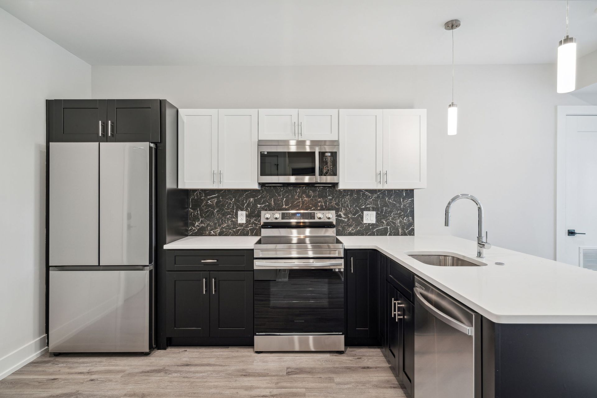 Interior of Sparrow House apartments in Mount Airy, Philadelphia.