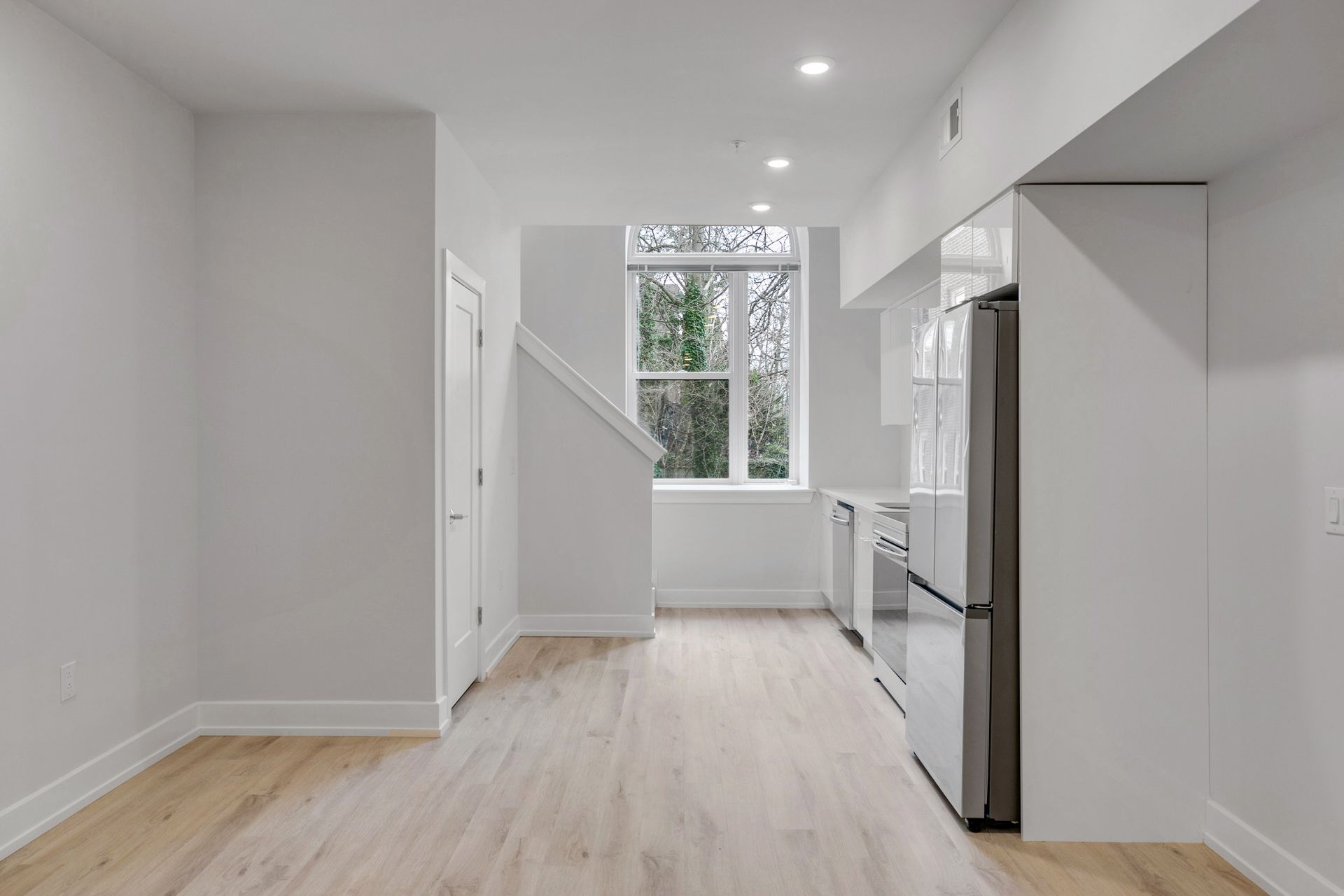 Interior of Shepherd Lofts apartments in University City, Philadelphia.
