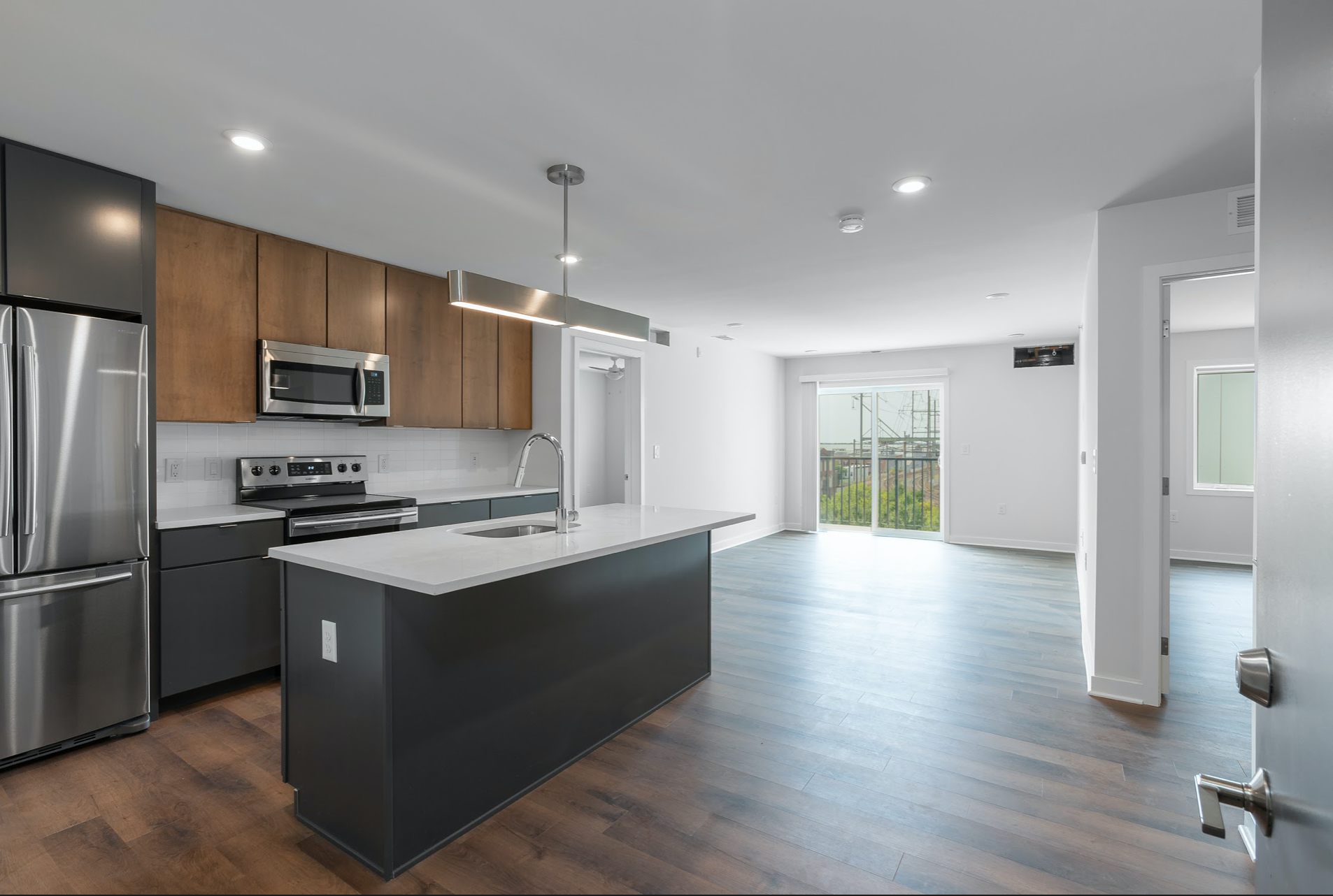 Interior of Graduate Pointe apartments in Graduate Hospital, Philadelphia.