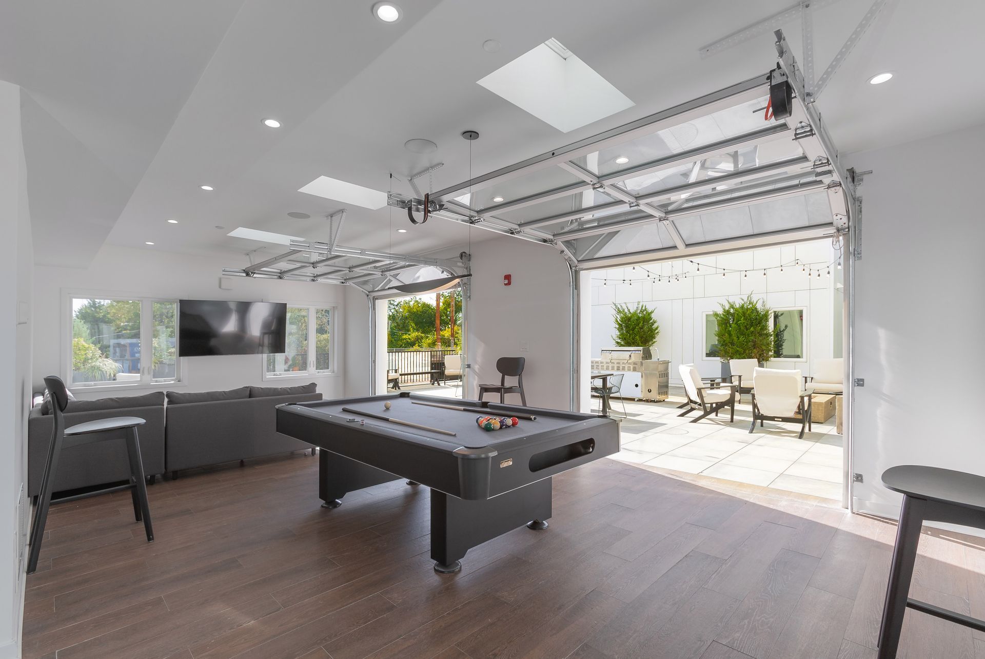 Club house space of Graduate Pointe apartments in Graduate Hospital, Philadelphia.