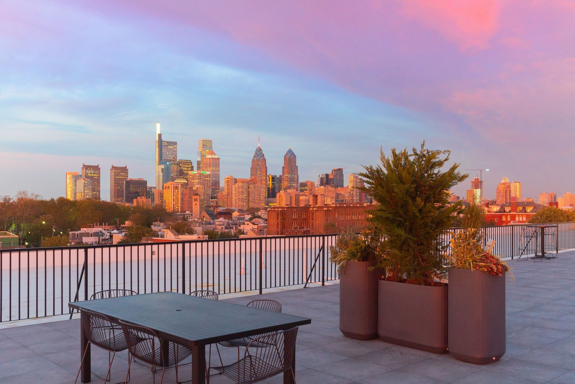Interior of Graduate Pointe apartments in Graduate Hospital, Philadelphia.