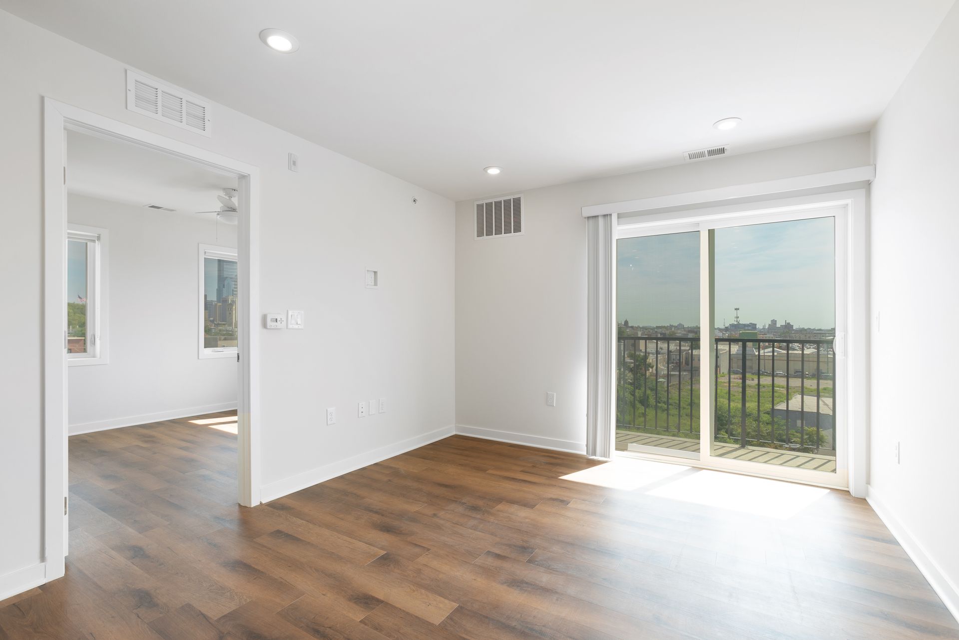 Interior of Graduate Pointe apartments in Graduate Hospital, Philadelphia.