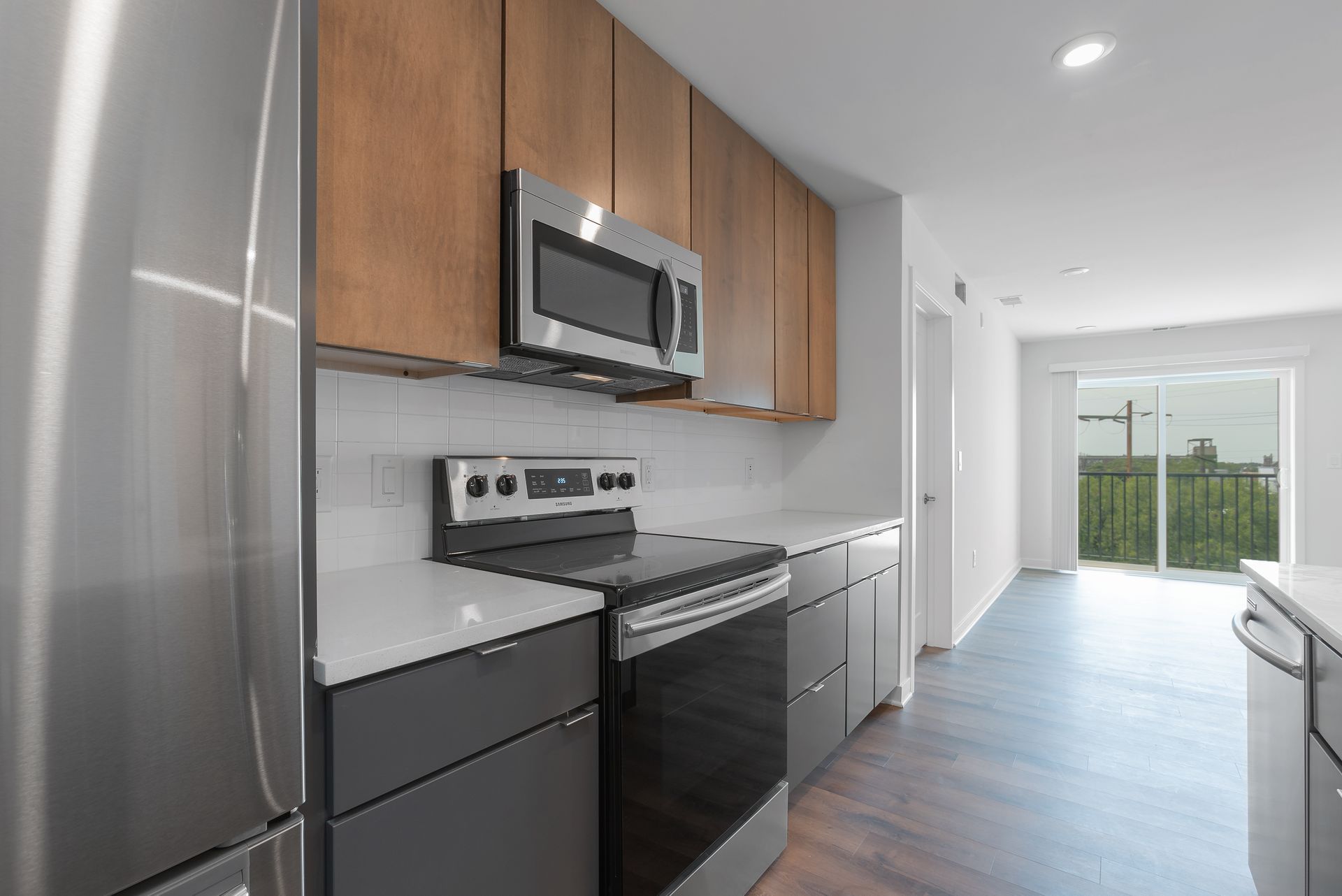 Interior of Graduate Pointe apartments in Graduate Hospital, Philadelphia.