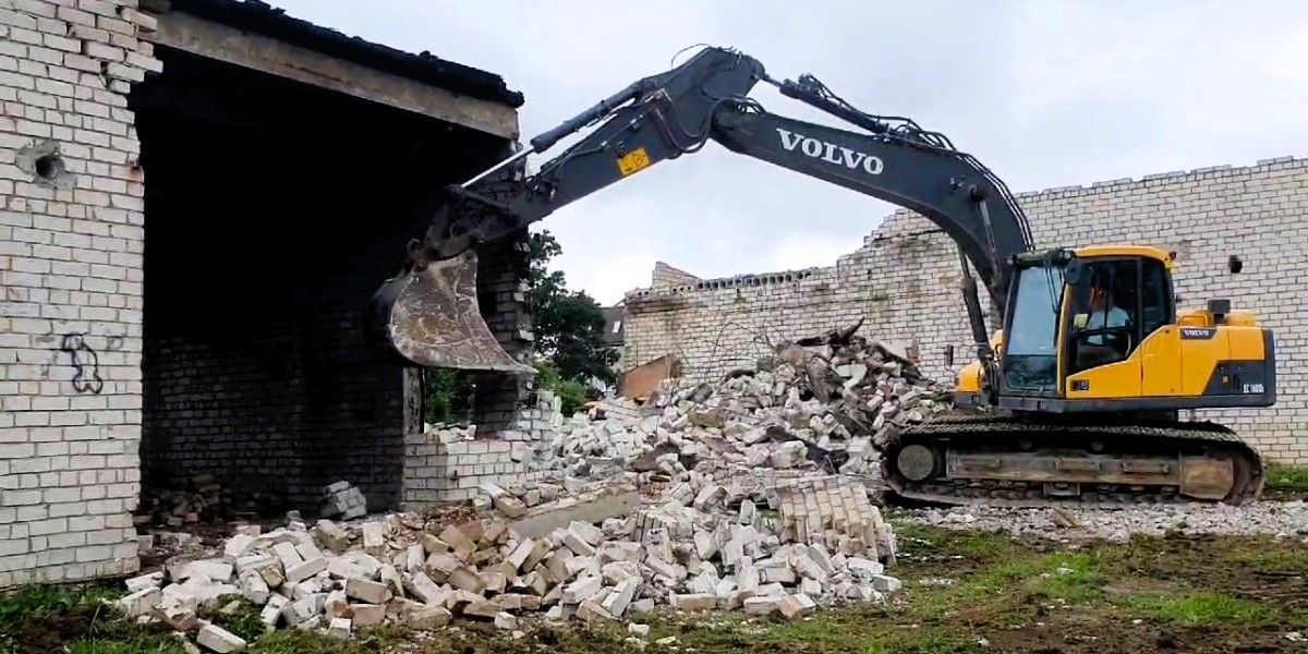 Bīstamu būvju nojaukšana, 2020.gads, bilde 1