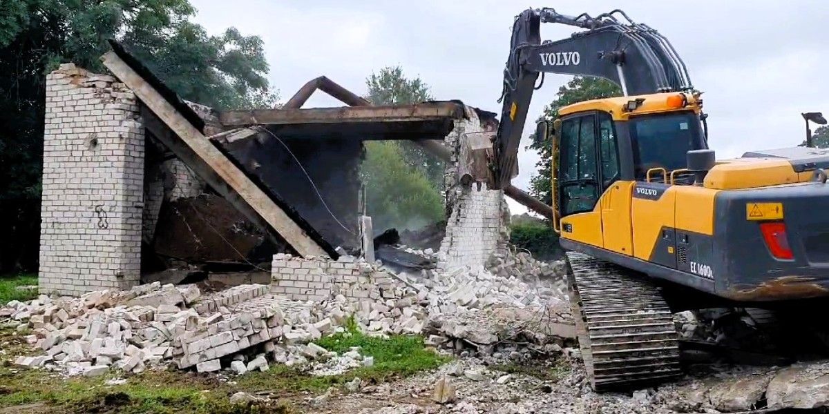 Bīstamu būvju nojaukšana, 2020.gads, bilde 4