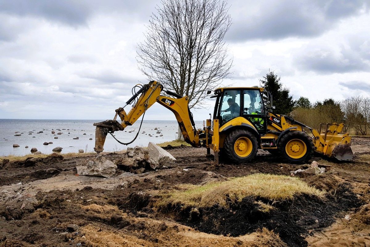 Būves nojaukšana, 2019.gads, bilde 1