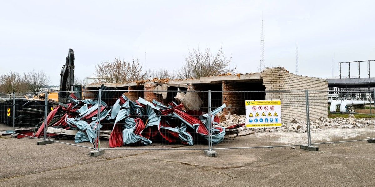 Būves nojaukšana, 2021.gads