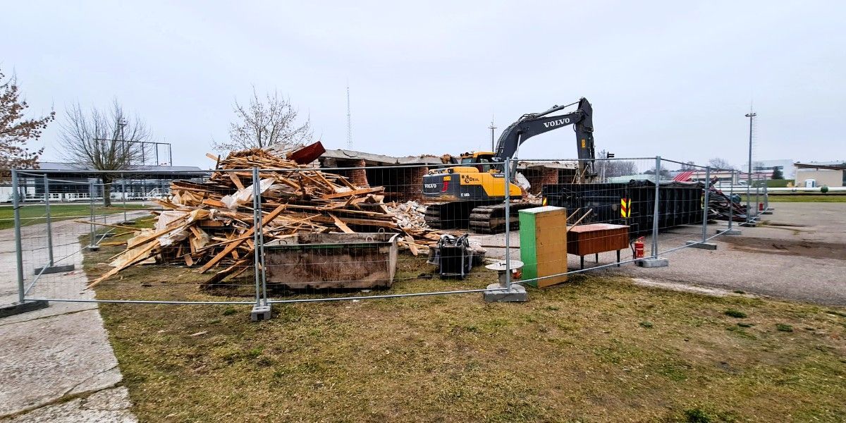 Būves nojaukšana, 2021.gads