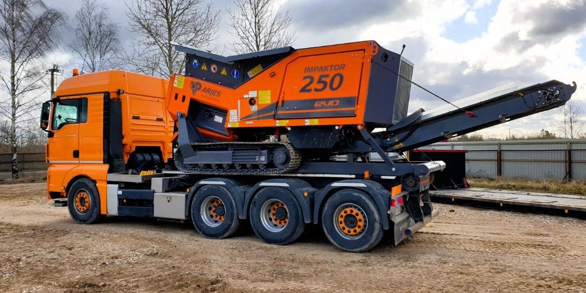 Drupināšanas iekārta ARJES Impaktor 250 EVO | tehnikas noma