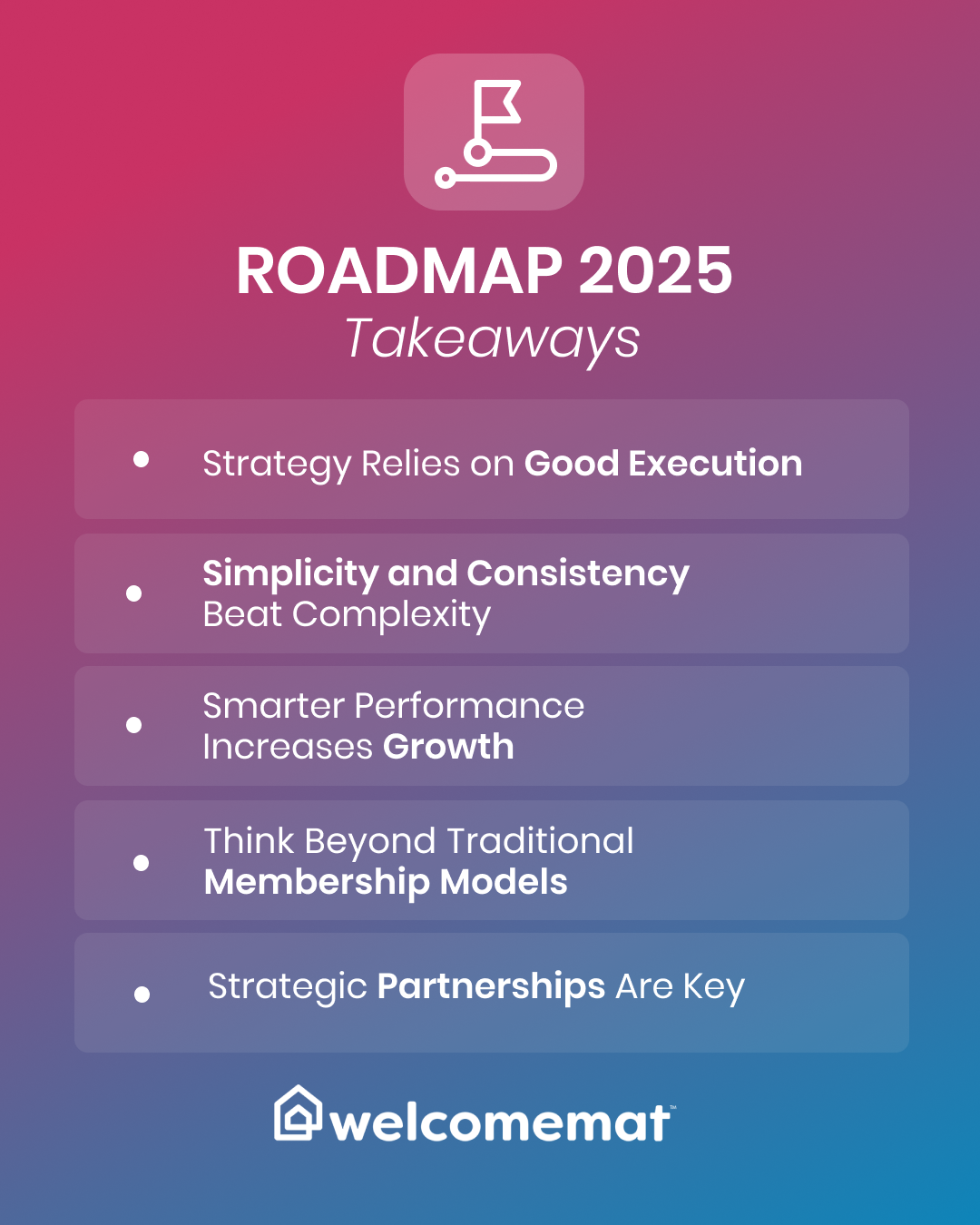 ROADMAP 2025 Takeaways