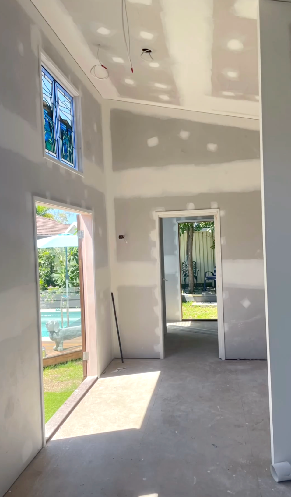 Non-Painted walls  — Interior Painting on the Gold Coast, QLD