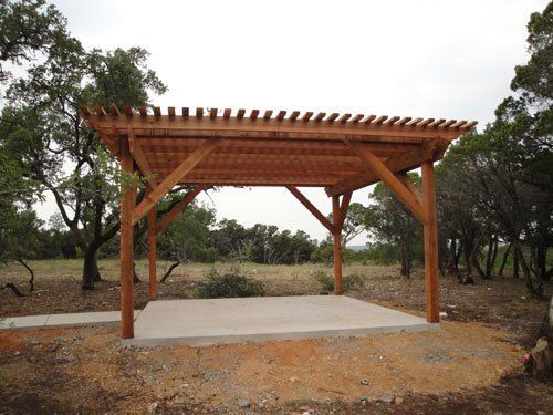 Patio Roof and Trees — Arlington, TX — The Lawn Brigade