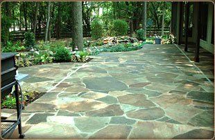 Concrete Pathway — Arlington, TX — The Lawn Brigade