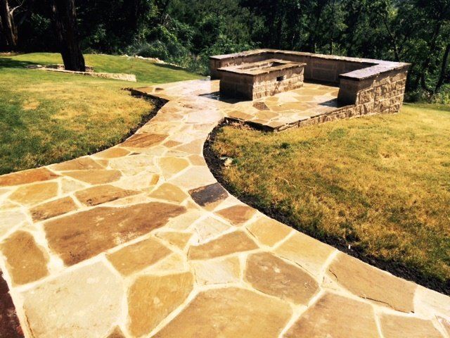 Pave with Concrete Chair — Arlington, TX — The Lawn Brigade