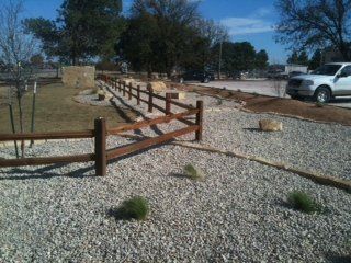Fence and Gravel — Arlington, TX — The Lawn Brigade
