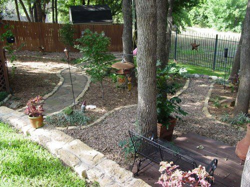 Backyard Garden — Arlington, TX — The Lawn Brigade