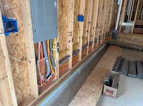 Electrician Working on an Electric Pannel Outside Home | Colonial Beach, VA - JF Electrical Contractors
