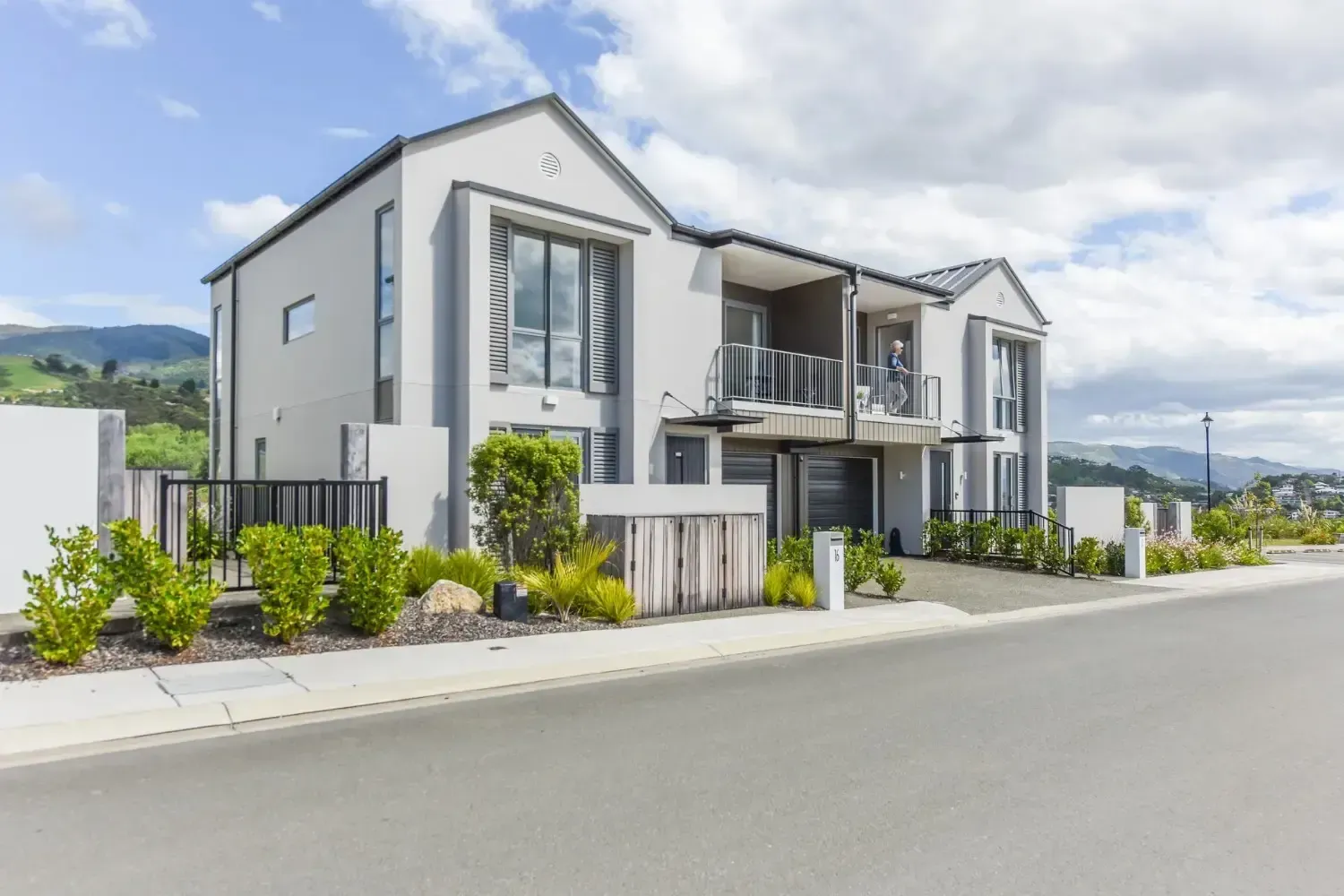Modern double-storey home