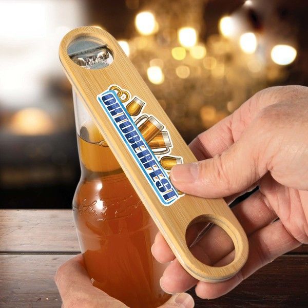 Effortless Bottle Opening: A hand Skillfully Employs a Bottle Opener to Open a Bottle — Promotional Products in Townsville