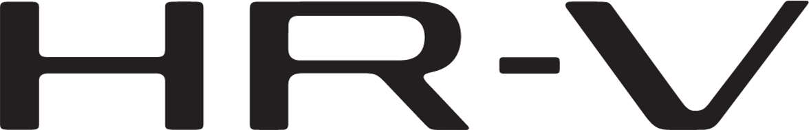 Texto HR-V em preto.