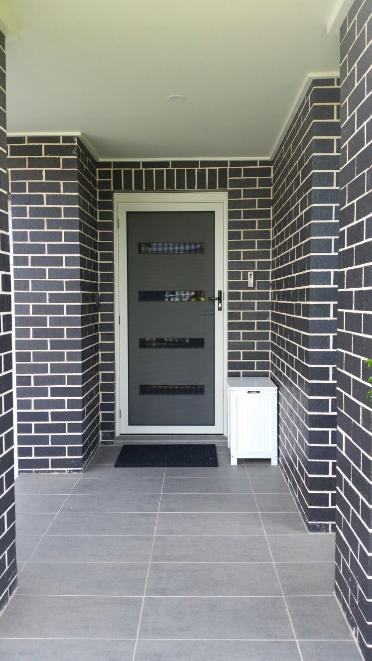aluminium frame entry door