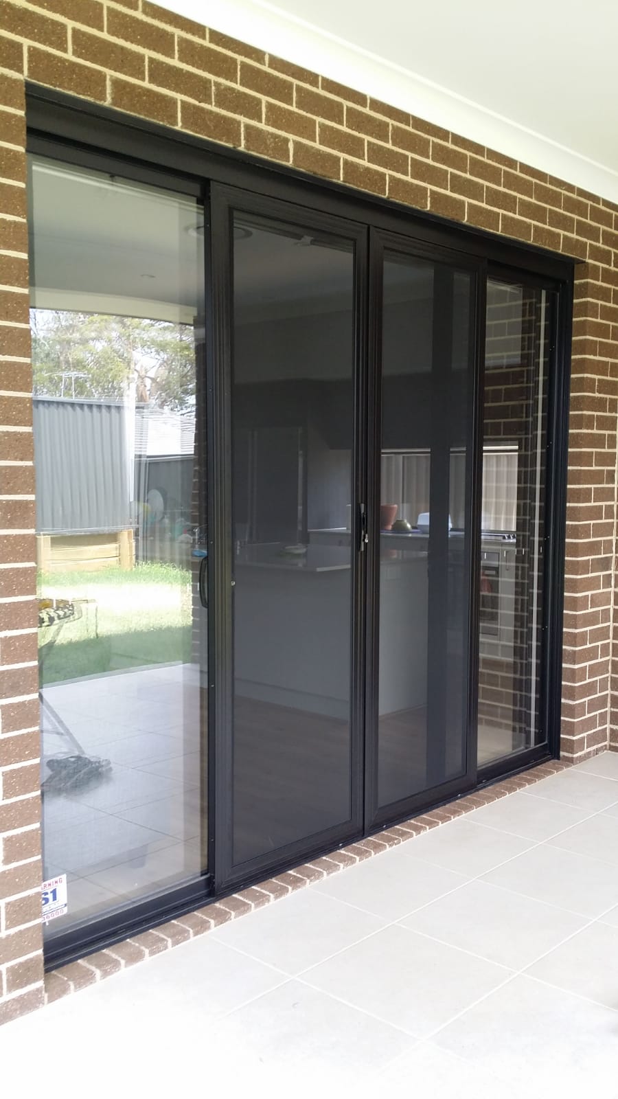 aluminum frame security door