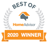 HomeAdvisor - Best of 2020 Winner