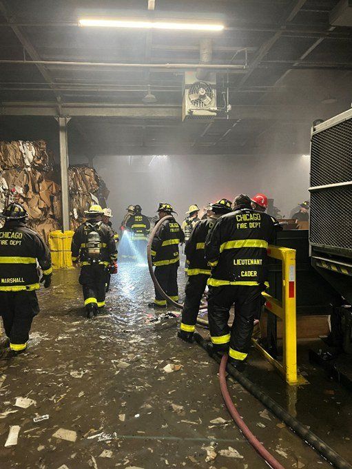 Firefighters — Chicago, IL — Mid America Paper Recycling Co Inc