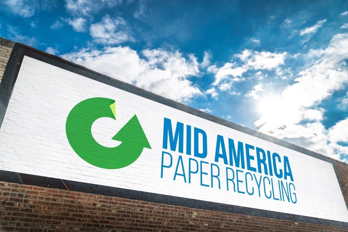 Mid America Paper Recycling Wall — Chicago, IL — Mid America Paper Recycling Co Inc