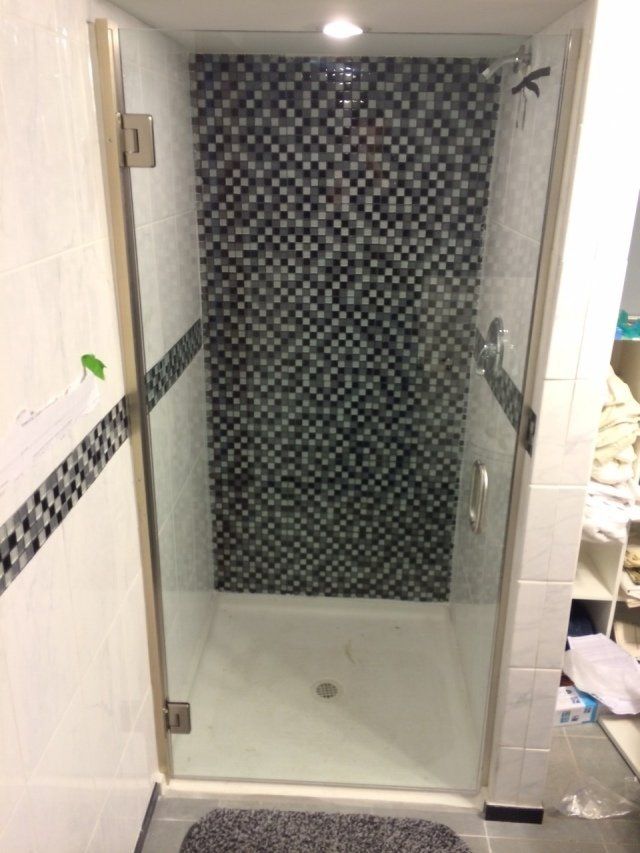Shower door and encasements