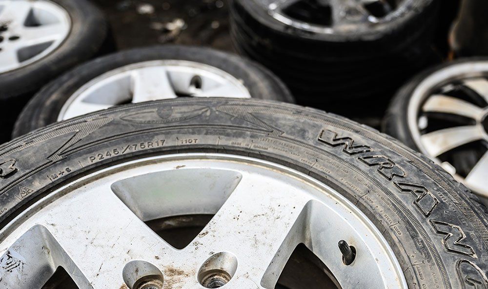 Scrappys Metal Recycling - Car Wheels