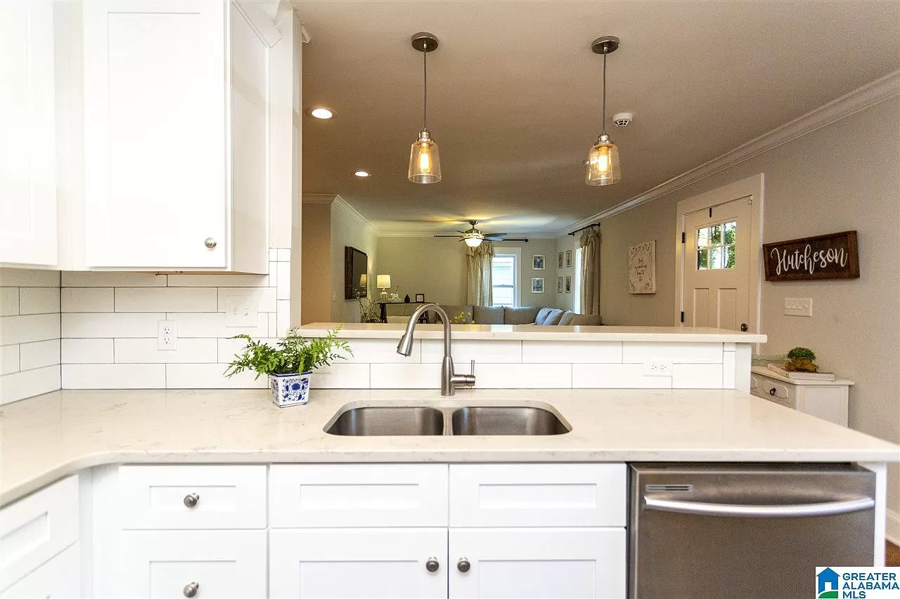 kitchen sink after KCG maintenance and renovation