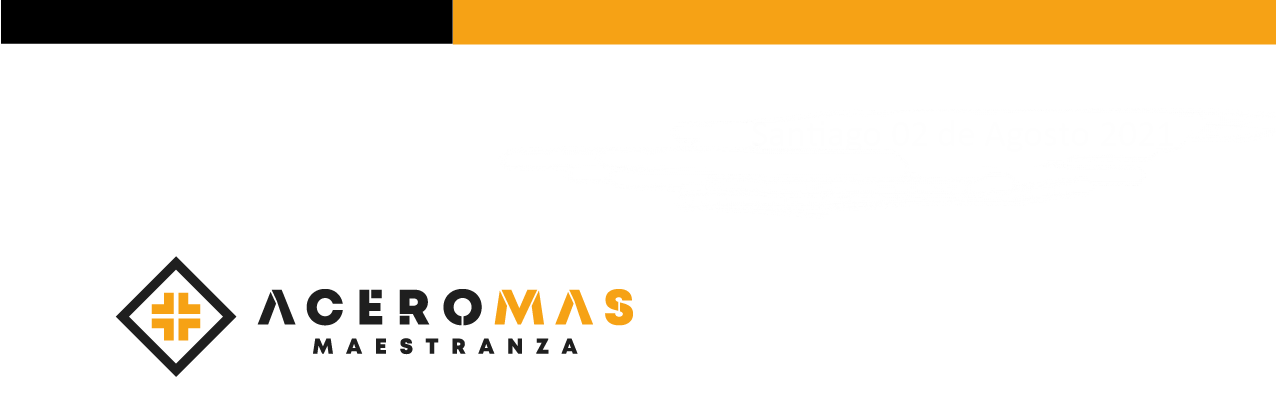 Aceromás se compromete a satisfacer las necesidades y requisitos de sus clientes, mediante la fabricación especializada de estructuras y piezas especiales, garantizando la calidad y entrega a tiempo de sus productos y servicios con el apoyo de un recurso humano profesional, capacitado, con tecnologías de punta y procesos orientados a la mejora continua, al logro de objetivos, al cumplimiento de la norma ISO 9001-2015, de los requisitos legales y cualquier otro aplicable, con la finalidad de ser líderes indiscutibles en la industria de fabricación especializada de estructuras.
Paul Collins
Gerente General 
Aceromás Maestranza