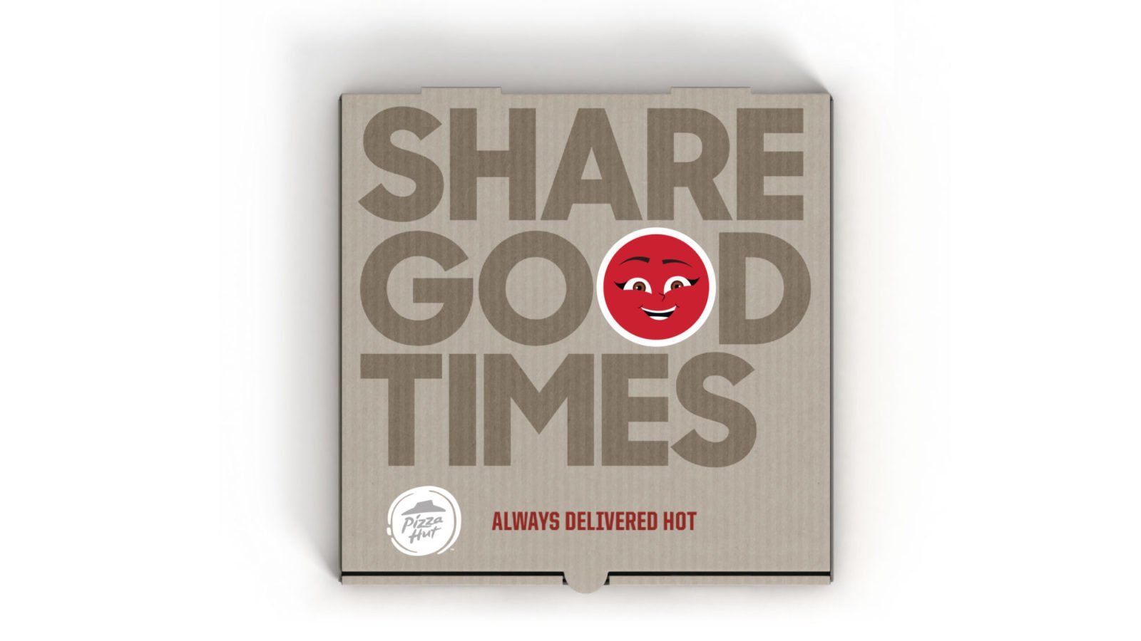Share good times pizza hut pizza box