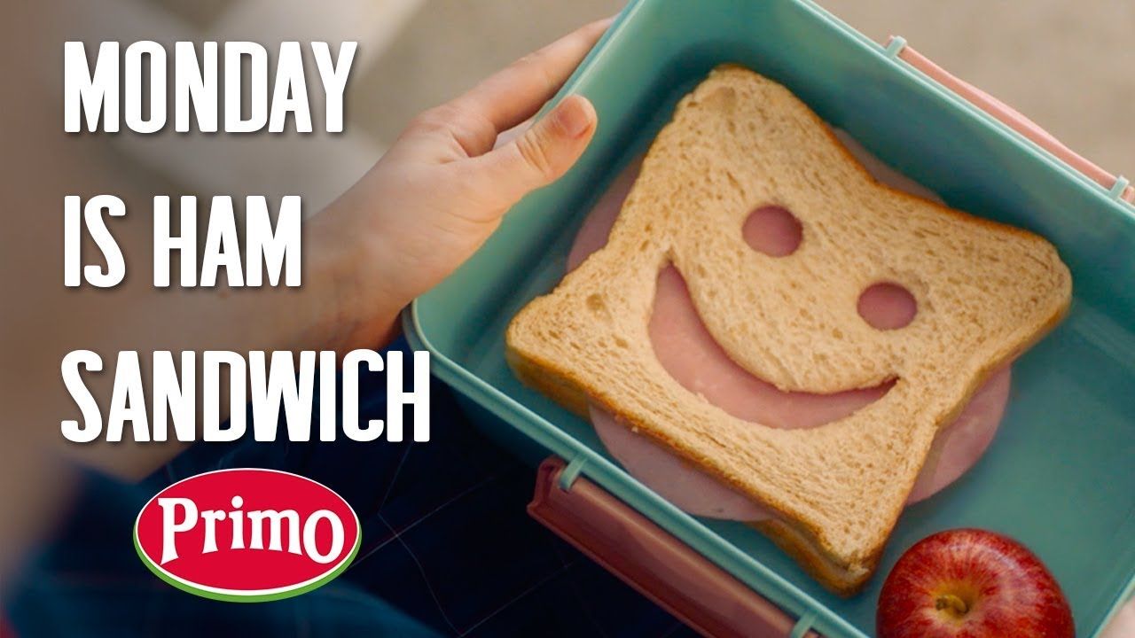 Monday is ham sandwich Primo ad