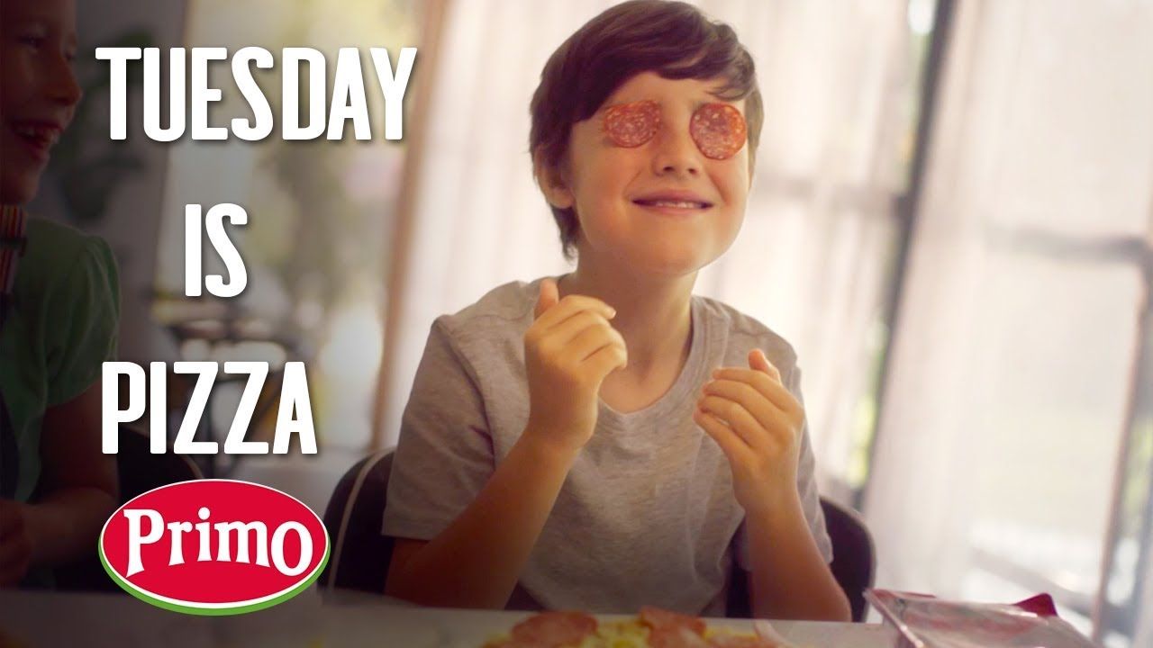 Tuesday is pizza Primo ad