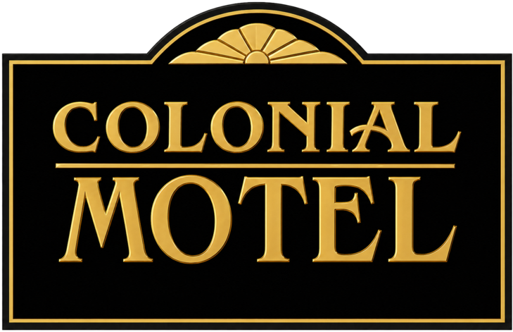 Colonial motel logo